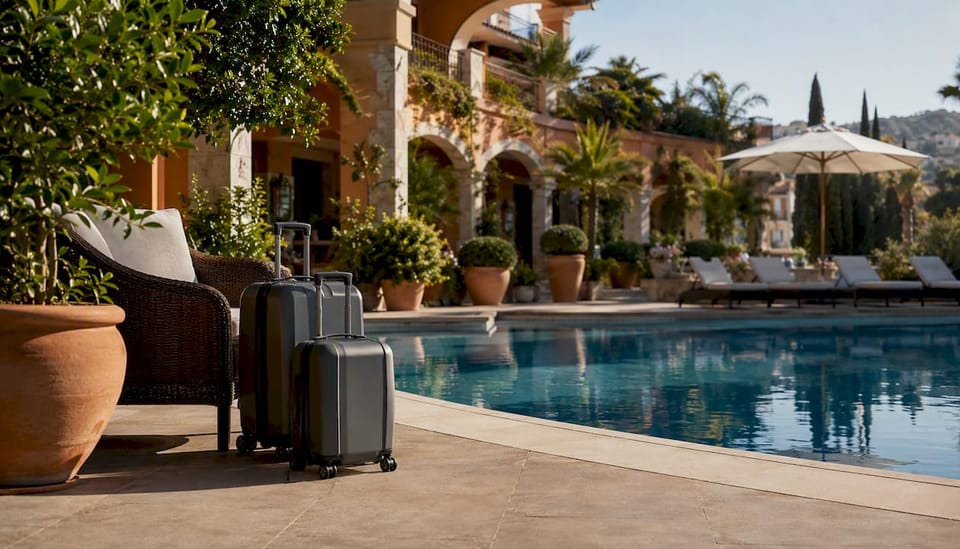 Басейнът и външната част на хотела Costa del Sol предлагат истинско усещане за лятна почивка край морето.