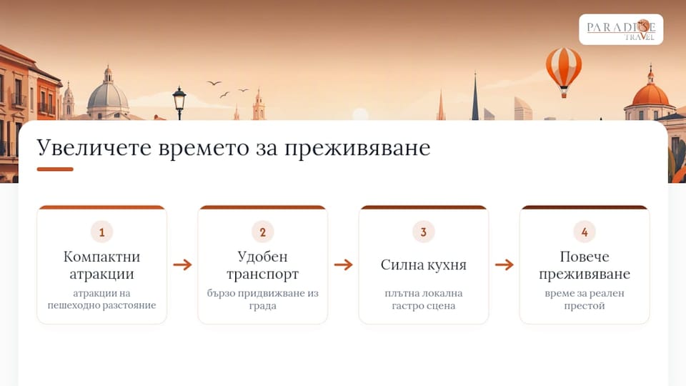 Три важни критерия при избор на градска почивка